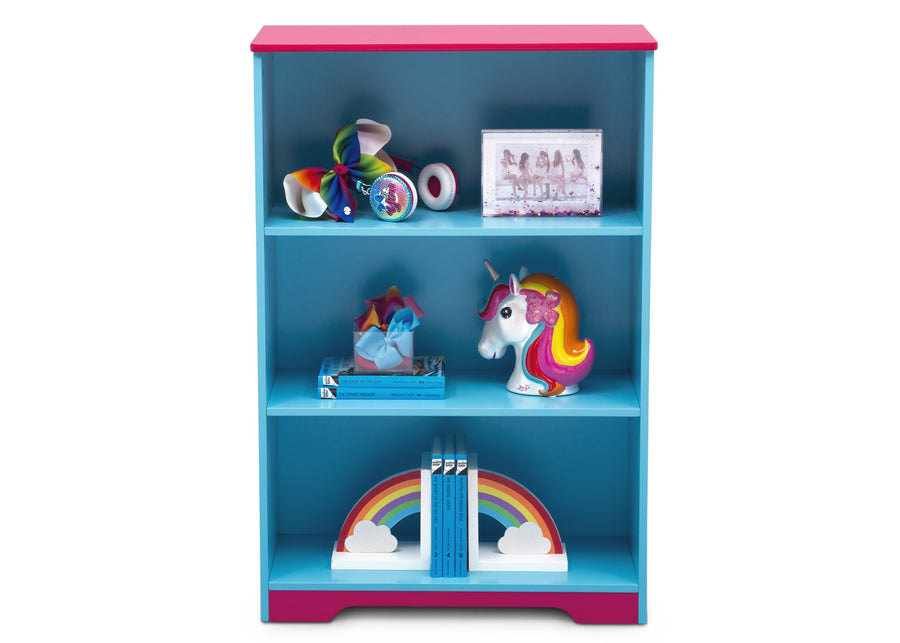 JoJo Siwa (1126) FL86759JS-1126 $54.99 Jojo Siwa (1126) 3-Rainbow & Unicorn Deluxe 3-Shelf Bookcase