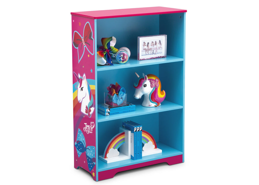 JoJo Siwa (1126) FL86759JS-1126 $54.99 Jojo Siwa (1126) 4-Rainbow & Unicorn Deluxe 3-Shelf Bookcase