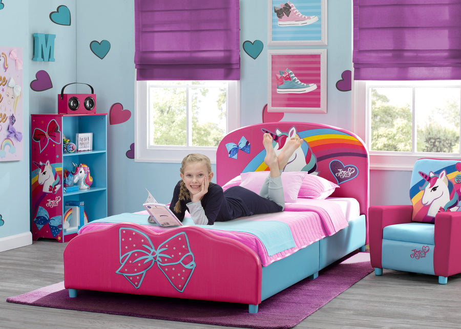 Delta Children JoJo Siwa Upholstered Twin Bed JoJo Siwa 1126 3-JoJo Siwa Upholstered Twin Bed