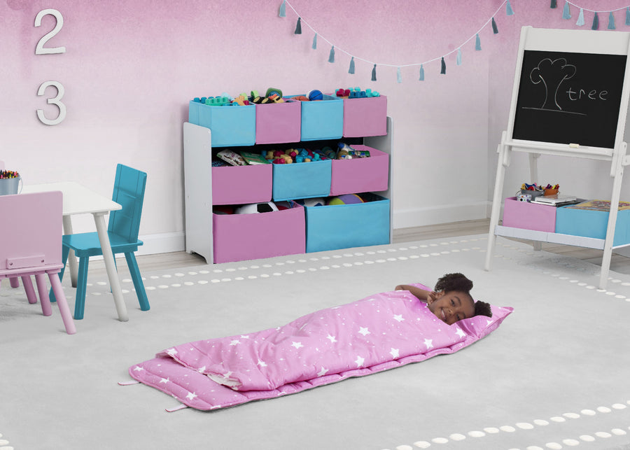 Blushing Stars (3004) 8-Nap Mat with Included Pillow and Blanket for Toddlers and Kids