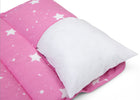 Blushing Stars (3004) 10-Nap Mat with Included Pillow and Blanket for Toddlers and Kids
