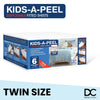 Kids-A-Peel Disposable Fitted Sheets 16-Kids-A-Peel Disposable Fitted Sheets, 6-Pack, Waterproof, Breathable Soft Bed Pads that Protect Your Mattress