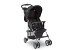 Little Folks Black (001) Classic Tour Stroller by Delta Children, Right Silo View 6-Classic Tour Stroller