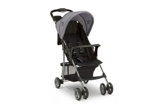 Little Folks Grey (2172) Classic Tour Stroller by Delta Children, Right Silo View 14-Classic Tour Stroller