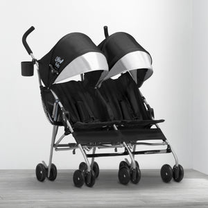 Olympia Side x Side Double Stroller Black (001) 41-Olympia Side x Side Double Stroller