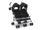 Black (001) 11-Olympia Side x Side Double Stroller