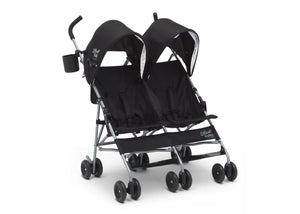 Black (001) 2-Olympia Side x Side Double Stroller