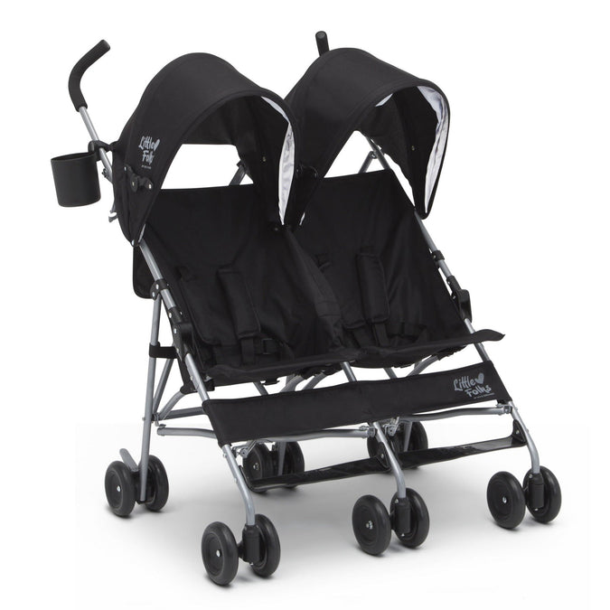 Olympia Side x Side Double Stroller Black (001) 17-Olympia Side x Side Double Stroller