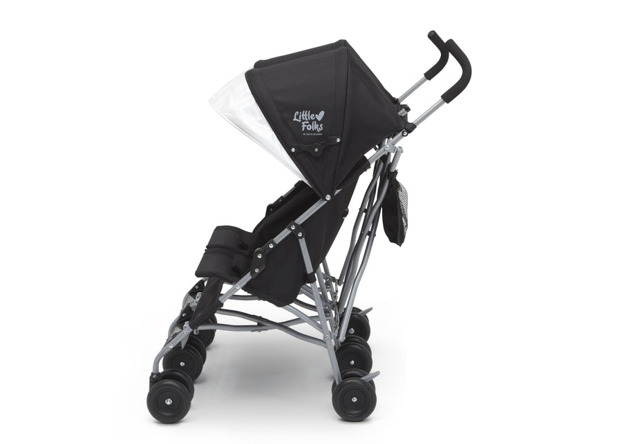 Black (001) 14-Olympia Side x Side Double Stroller