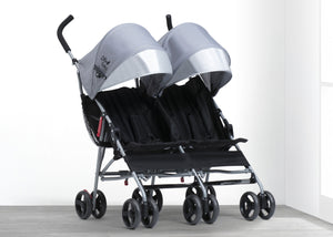 Olympia Side x Side Double Stroller Grey (2172) 4-Olympia Side x Side Double Stroller