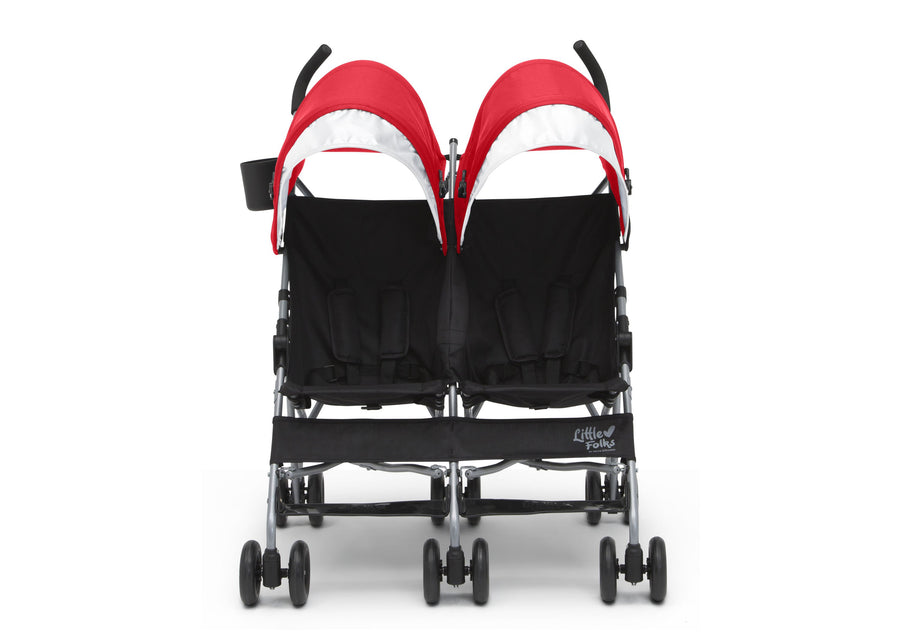Red (2173) 3-Olympia Side x Side Double Stroller