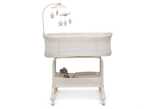 Sunset Dots (2211) 3-SleepCool Rocking Bassinet with Airflow Mesh