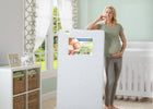 Delta Children Glimmer Stars Crib and Toddler Mattress Lifestyle View a0a 4-Glimmer Stars Crib & Toddler Mattress
