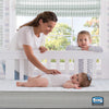 Beautyrest Silver Slumber Nights Crib and Toddler Mattress, Lifestyle View 5-Beautyrest Silver Slumber Nights Crib and Toddler Mattress
