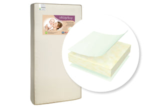 BeautySleep® Sparkle Nights Crib and Toddler Mattress, Cutout View 2-BeautySleep® Sparkle Nights Crib and Toddler Mattress