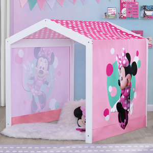 Minnie Mouse Indoor Playhouse (1063) 4-Minnie Mouse Indoor Playhouse with Fabric Tent for Boys and Girls