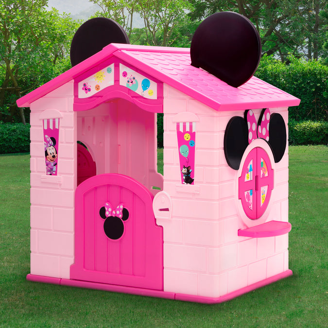 Minnie Mouse (1065) 6-Minnie Mouse Plastic Indoor/Outdoor Playhouse with Easy Assembly