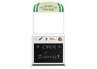 Assorted (999) 4-Reversible 4-in-1 Pretend Play Center with Chalkboard & Storage