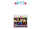 Assorted (999) 7-Reversible 4-in-1 Pretend Play Center with Chalkboard & Storage