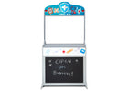 Assorted (999) 6-Reversible 4-in-1 Pretend Play Center with Chalkboard & Storage