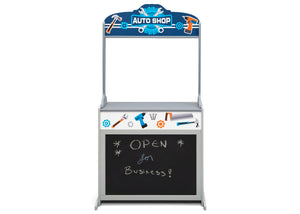 Assorted (999) 10-Reversible 4-in-1 Pretend Play Center with Chalkboard & Storage