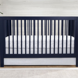 Baby Blue (470) 6-babyGap Linen Crib Skirt