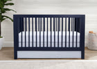 Baby Blue (470) 7-babyGap Linen Crib Skirt