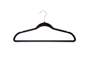 Delta Children Velvet Hangers (pack of 50) Black (001), Single View 6-Velvet Hangers (pack of 50)