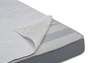 Sertapedic Crib Mattress Liner Pads (Pack of 2) Corner View 5-Crib Mattress Liner Pads (Pack of 2)| Extra Protection for Baby’s Crib with Nanotex Technology| 100% Waterproof (White)