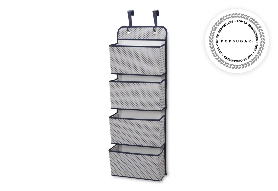 Delta Children Infinity Light Grey (063) 4-Pocket Hanging Wall Organizer