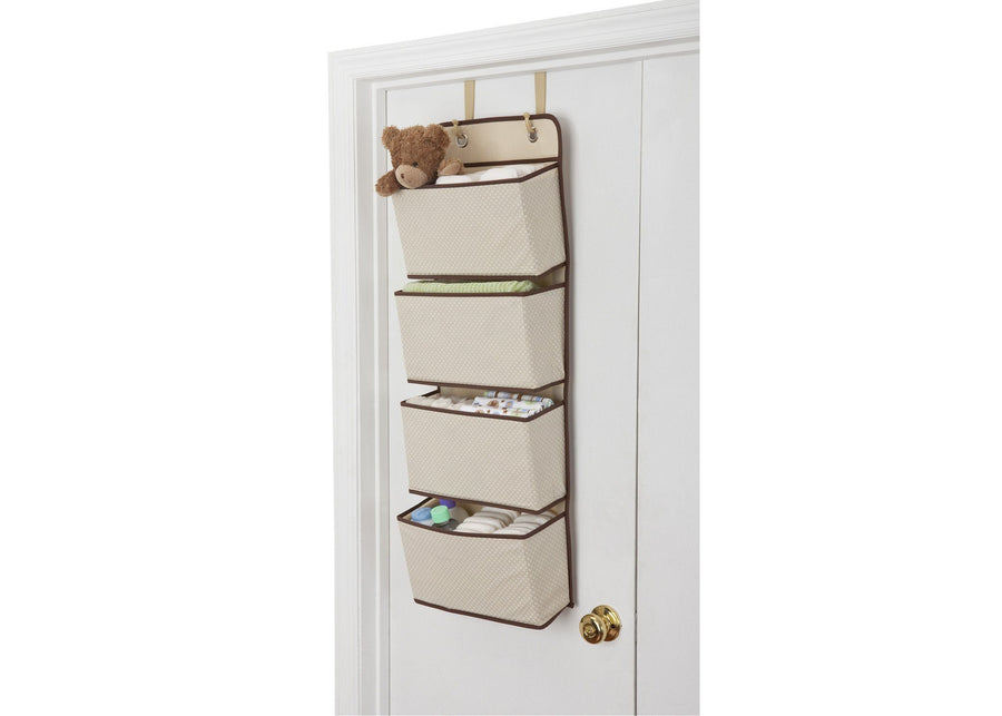Delta Children Beige (250) 4 Pocket Organizer, Filled b2b 1-4 Pocket Organizer