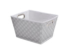 Infinity Grey (063) Deluxe Water-Resistant Rectangle Tapered Tote b2b 3-Deluxe Water-Resistant Rectangle Tapered Tote