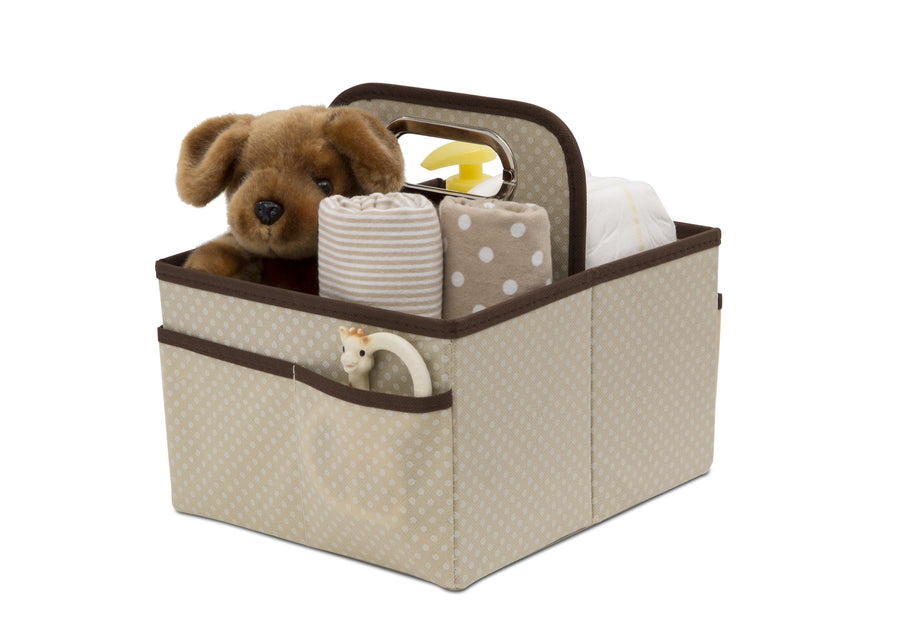 Delta Children Beige (250) Portable Nursery Caddy c2c 3-Portable Nursery Caddy