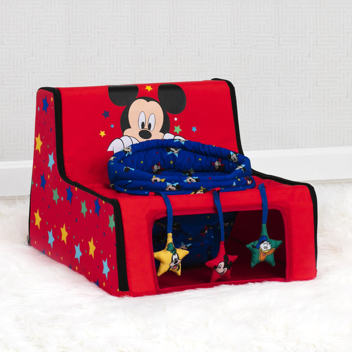 Mickey (5001) 1-Mickey Mouse Sit N Play Portable Activity Seat for Babies