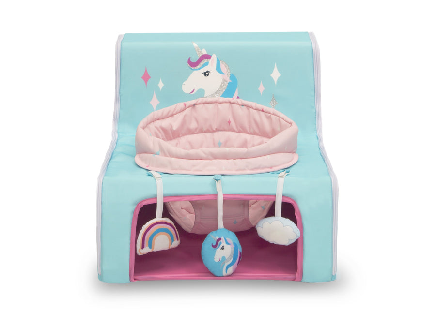 Blue Unicorn (5060) 3-Unicorn Sit N Play Portable Activity Seat for Babies