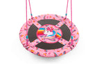 Jojo Siwa (1126) 3-Rainbow & Unicorn 40-Inch Saucer Swing for Kids
