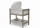 Farmhouse 2-in-1 Wood Bedside Bassinet Sleeper and changer Royal Charm (2098) 2-Farmhouse 2-in-1 Wood Bedside Bassinet Sleeper and Changer