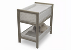 Royal Charm (2098) 3-Farmhouse 2-in-1 Wood Bedside Bassinet Sleeper and Changer