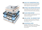 Serta A44411 1104 cutout info images37 3-Serta Perfect Balance™ Deluxe Firm Crib & Toddler Mattress