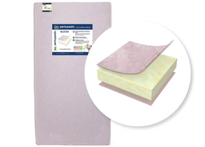 SertapedicÂ® Bloom Crib and Toddler Mattress (A41103-3190-NO), cutout, a2a No Color (NO) 0-Sertapedic® Bloom Crib and Toddler Mattress