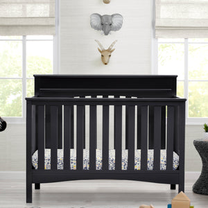 Ebony (0011) 2-Skylar 4-in-1 Convertible Crib