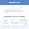 No Color (NO)  3-Dream 6-inch Memory Foam Twin Mattress