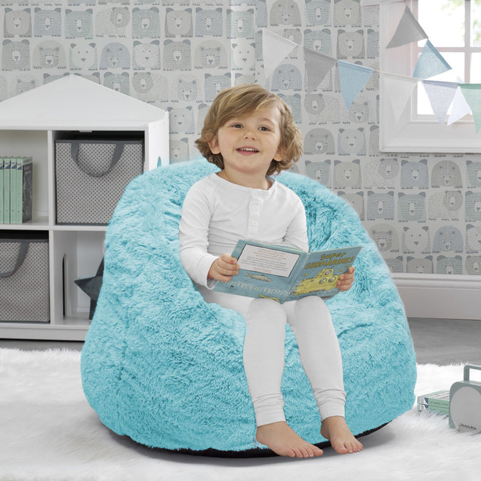 Toddler Snuggle Chair Aqua (2046) 7-Toddler Snuggle Chair