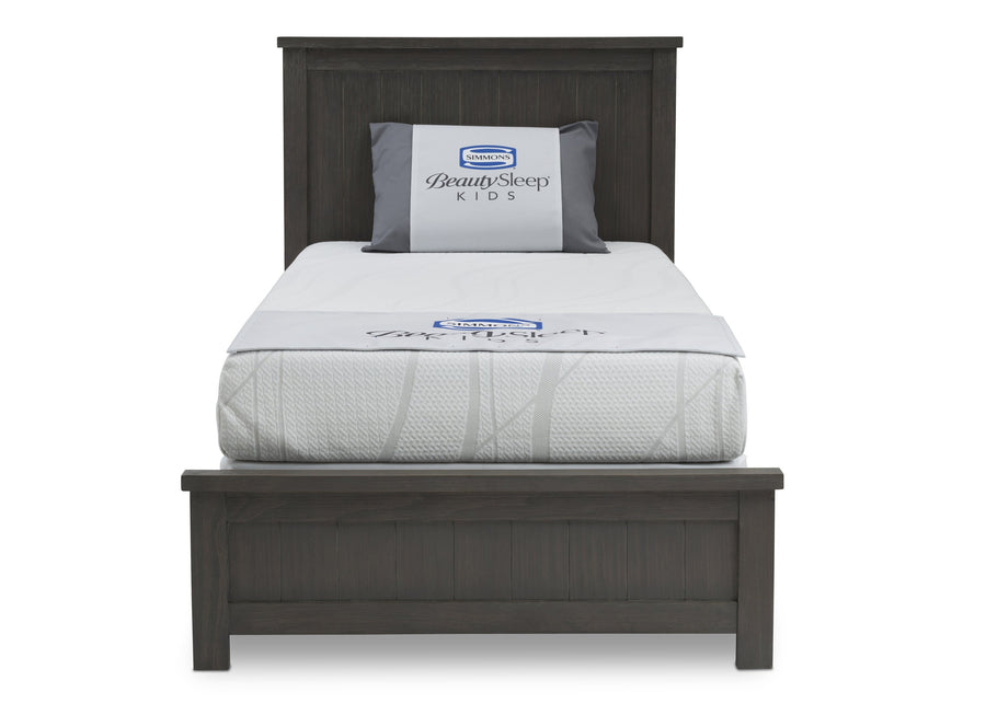 BeautySleep KIDS Rockport 6-inch Twin Memory Foam Mattress (T60200-1000), bed view a4a 3-6-inch Memory Foam Mattress