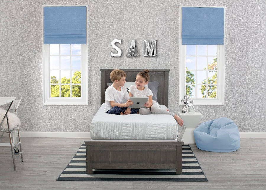 BeautySleep KIDS Rockport 6-inch Twin Memory Foam Mattress (T60200-1000), bedroom view a7a 13-6-inch Memory Foam Mattress