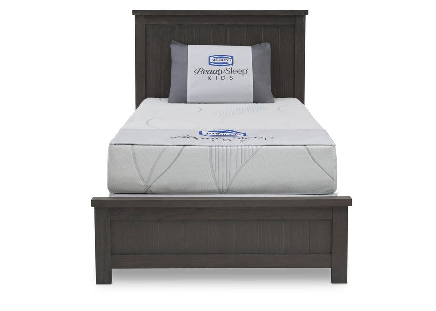 BeautySleep KIDS Acadia 8-inch Twin Memory Foam Mattress (T80200-1500), bed view a4a 3-Luxury 8-inch Memory Foam Mattress