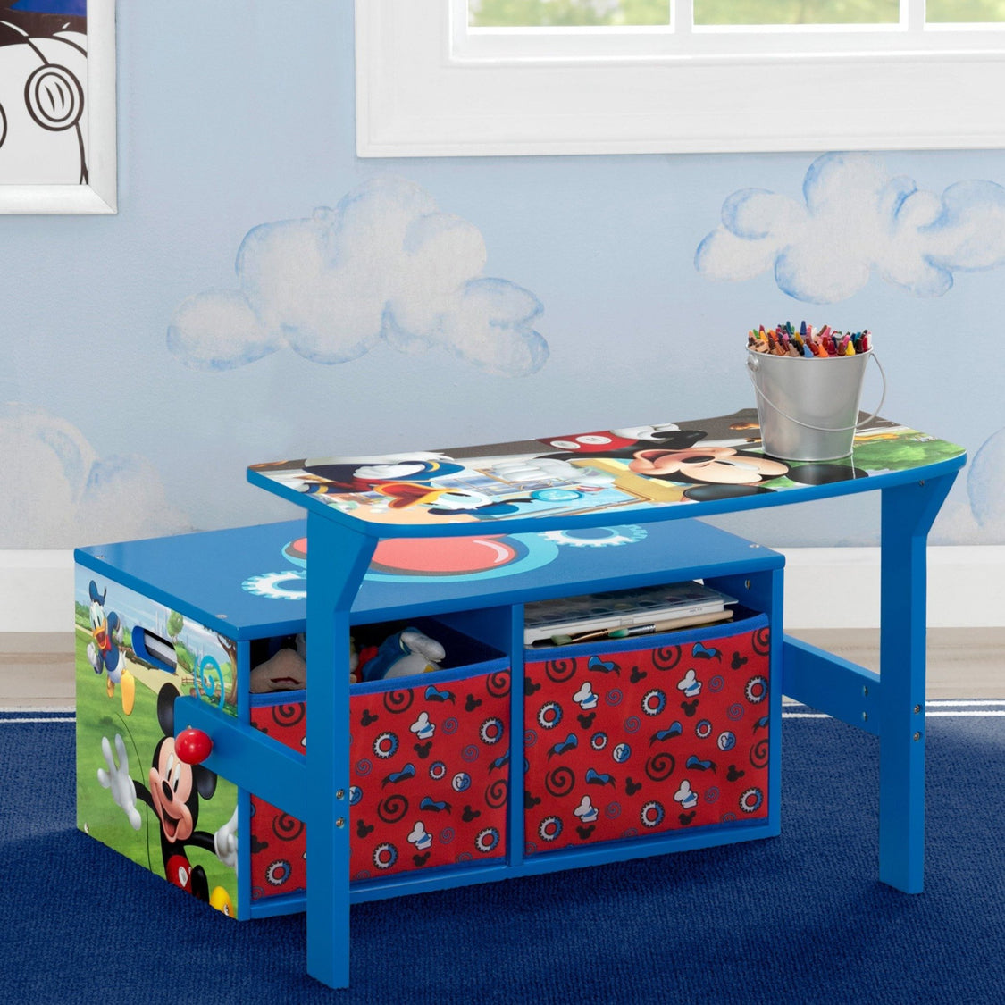 Delta Children Mickey Mouse Activity Bench