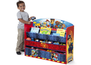 Delta Children Paw Patrol (1121) Deluxe Book and Toy Organizer (TB83271PW) Model, a4a 4