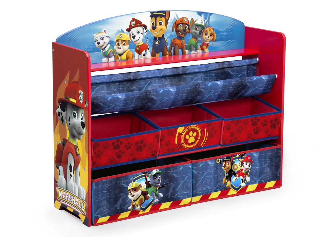 PAW Patrol Deluxe Book and Toy Organizer