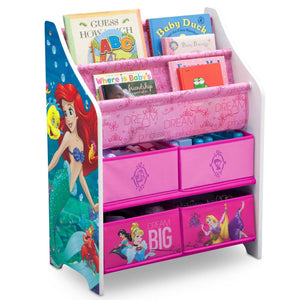 Delta Children Princess Book & Toy Organizer, Right View a1a 1